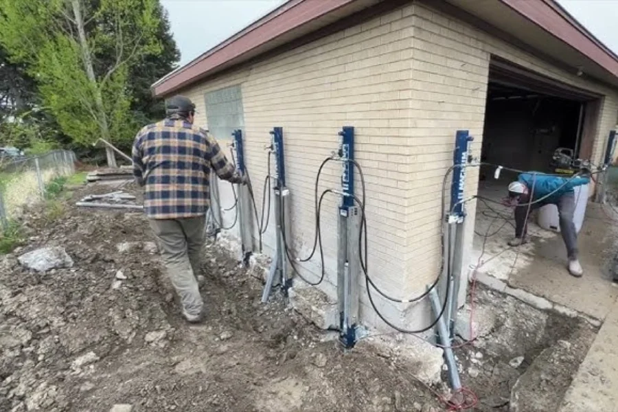 Injection Pier Installation in Bainbridge, GA