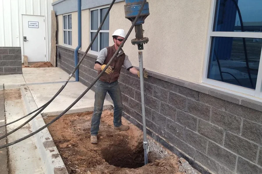 Injection Pier Installation in Bainbridge, GA